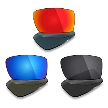 Imagem de 3 pares de lentes polarizadas de substituição Mryok para óculos de sol Oakley X Squared – Opções