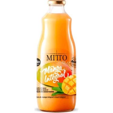 Imagem de Suco Mitto Vidro 1L Manga  Integral com 03 Unidades