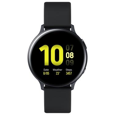 Imagem de Smartwatch Samsung Galaxy Watch Active2 LTE 44mm Nacional Preto com Tela Tela Super Amoled de 1.4", Bluetooth, Wi-Fi e GPS
