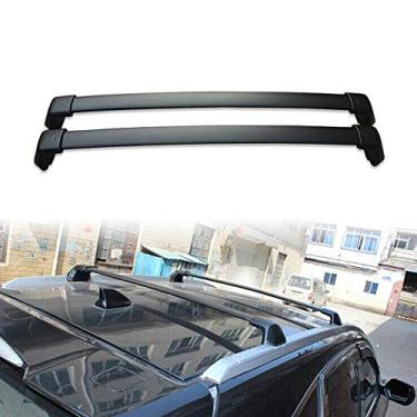 Imagem de UDP 2 peças adequadas para Honda CRV CR-V 2012-2016 barras transversais de alumínio bagagens bagagens bagagens rack de teto barra de trilho preto