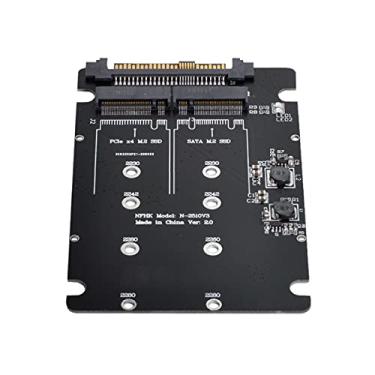 Imagem de Cablecc SFF-8639 NVME U.2 para Combo NGFF M.2 M-Key SATA PCIe adaptador SSD para placa principal substituir SSD 750 p3600 p3700