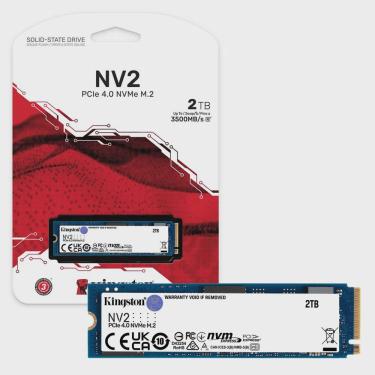 Imagem de HD ssd M.2 Kingston NV2 pci-e 4.0X4 nvme 2Tb - SNV2S/2000G