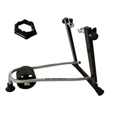 Imagem de Kit Suporte Rolo Treino Bike Alt Cicle AL200 + Base Niveladora AL318