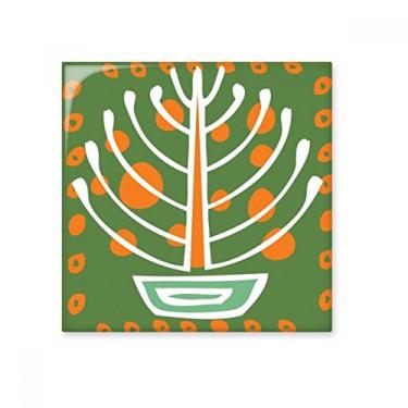 Imagem de Vaso de plantas do México Totems de civilização antiga azulejo de cerâmica brilhante decalque de pedra adornada de tijolos vitrificados