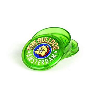 Imagem de Dichavador de Acrílico The BULLDOG Amsterdam 3 Partes (Verde)