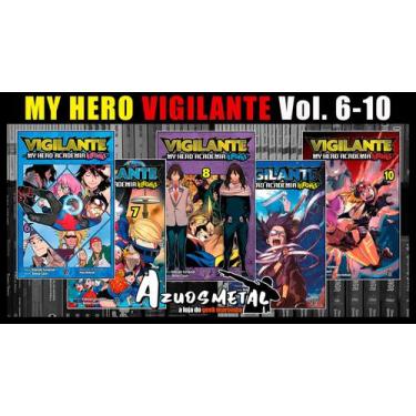 Imagem de Kit Vigilante My Hero Academia: Illegals - Vol. 6-10 Mangá: Jbc