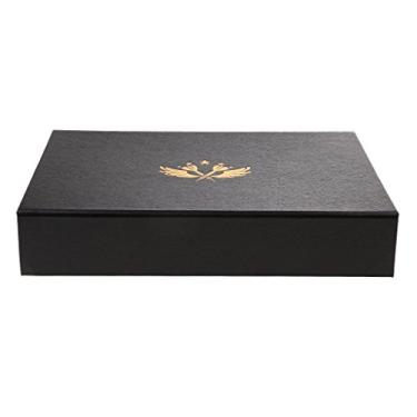 Imagem de B Baosity Estojo de Armazenamento Profissional para Voo com Caixa de Dardo, Suporte para EVA com Compartimentos de Zíper, Preto com Vermelho