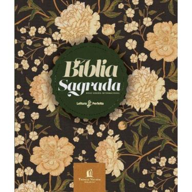 Imagem de Bíblia Sagrada Nvi, Couro Soft, Flores, Espaço Anotações, Leitura Perfeita