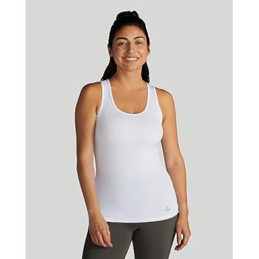 Imagem de Regata de compress o feminina Tommie Copper Core, Branco, Small
