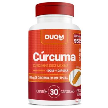Imagem de Duom, CÚRCUMA DOSE MÁXIMA 130MG DE CURCUMINA APENAS 1 CÁPSULA AO DIA - DUOM