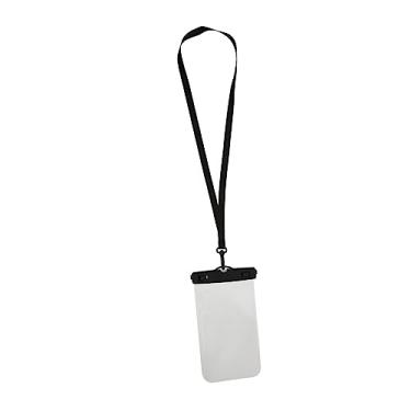 Imagem de OSALADI 7 Peças bolsa impermeável para celular bolsa de armazenamento de telefone suporte de telefone subaquático Bolsa de celular para natação Bolsa de celular para praia ar livre PVC