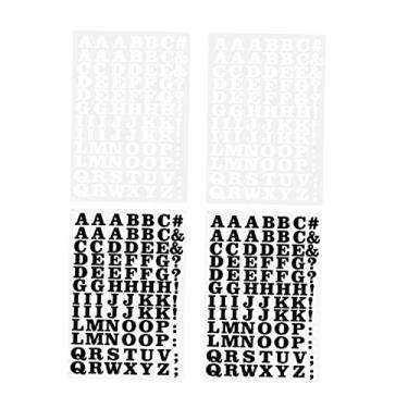 Imagem de SHINEOFI 1 Conjunto Alfabetos autocolantes do alfabeto bonitos adesivos de transferência de calor ferro em letras para tecido decoração adesivos de transferência térmica carta