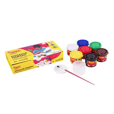 Imagem de Jovi 724901 - School Tempera 35ML Assorted Colors - Box of 7 tins