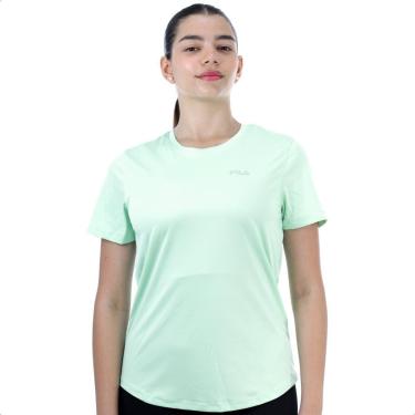 Imagem de Camiseta Fila Basic Sports Polygin Verde - Feminino-Feminino