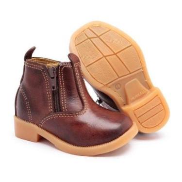 Imagem de Butina Infantil de Couro Leve Conforto Lançamento Unissex-Unissex