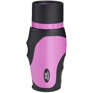 Imagem de Generic Telescópio monocular, mini monóculo HD 6X30, potente, grande telescópio ocular, portátil, binóculos de longo alcance, monóculo para acampamento