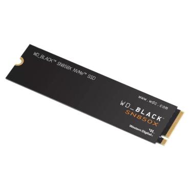 Imagem de SSD 1TB M.2 PCIe NVMe Western Digital Black SN850X, Leitura 7.300 MB/s e gravação 6.300 MB/s, WDS100T2X0E