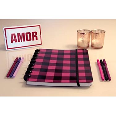 Imagem de Confetti - Caderno Smart Médio Vichy - Capa Rosa