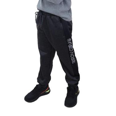 Imagem de Calça Juvenil Red Nose Moletom Cinza Escuro - 97300-Masculino