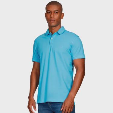 Imagem de Camisa Polo Aramis Detail Ve25 Azul Turquesa Masculino