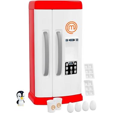 Imagem de Geladeira Infantil de Brinquedo Masterchef Pais E Filhos Menina E Menino