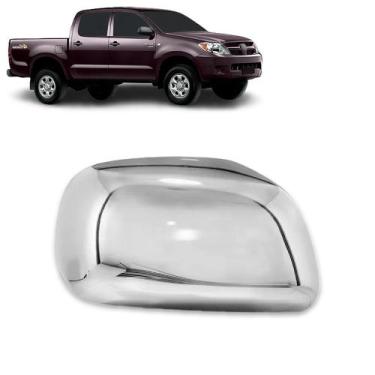 Imagem de Aplique Cromado para Capa Retrovisor Hilux Sr Srv Sw4 Pickup Suv 2005 