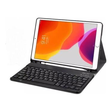 Imagem de Capa Com Teclado Bluetooth Recarregável Para iPad 9 Geração - Skin Zab