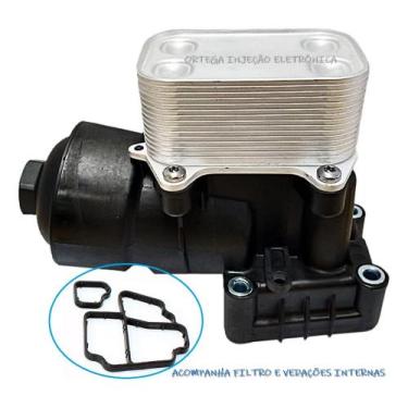 Imagem de Trocador De Calor Filtro Óleo Amarok 03l115389c 03l115389h - OTG AUTOM