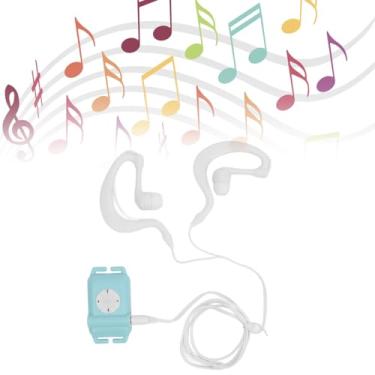 Imagem de Leitor De MP3 Com Fones De Ouvido, Leitor De Música Resistente à água IPX8 para Natação, Surf, Corrida, Esqui ou Caiaque, Reproductor De Musica (8GB)