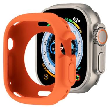 Imagem de BOTOMALL Compatível com Apple Watch Ultra 3 (2025)/Ultra 2 / Ultra 49 mm TPU macio flexível capa protetora fina e leve para iWatch [SEM protetor de tela frontal]