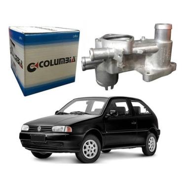 Imagem de Carcaça Termostato Aluminio Gol 1.0 Ar Quente 1997 A 2000 - Columbia