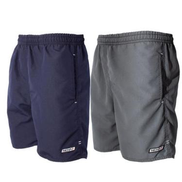 Imagem de Kit 2 Short Bermudas Calção Tactel Leve Macio Masculino Bolsos Elástic
