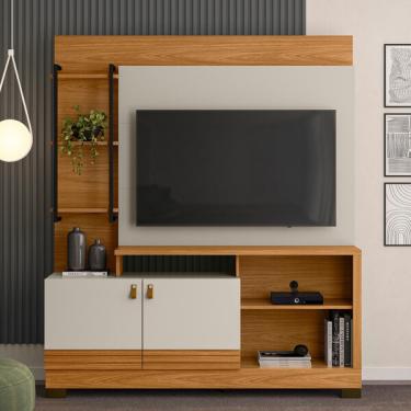 Imagem de Estante Home Para Tv Até 50 Polegadas 2 Portas Alagoas Linea