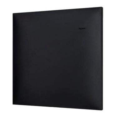 Imagem de Placa Pial Plus Preta 4x4 Cega, Preto