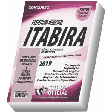 Imagem de Apostila Prefeitura De Itabira - Professor