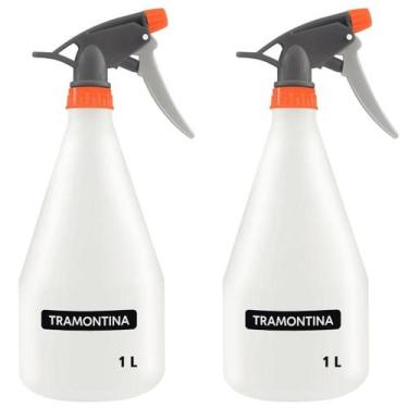 Imagem de Borrifador Pulverizador Jardinagem Manual 1 Litro Kit 02 Un - Tramonti