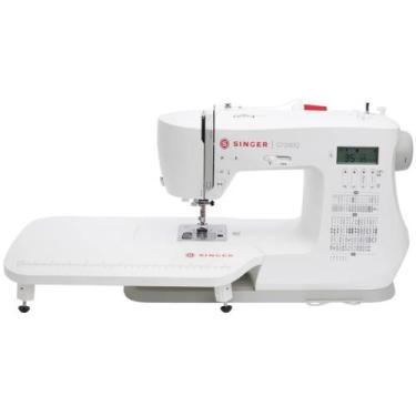 Imagem de Máquina De Costura Eletrônica Singer C7255 200 Pontos/417 Aplicações C