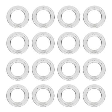 Imagem de Kit 100 Unidades de Argolas Pequenas 2,3cm Incolor Para Artesanato - R