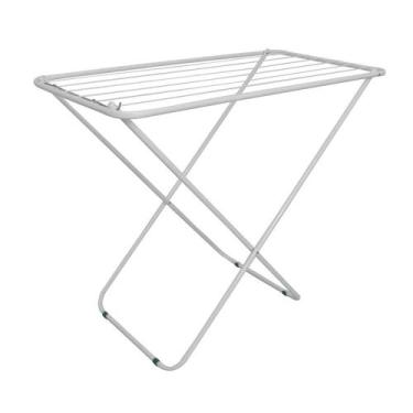 Imagem de Varal de Chão sem Abas Tubular de Aço VL299 Vinci Móveis, Branco