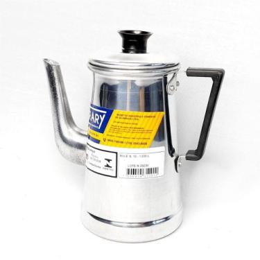 Imagem de Bule Para Café Chá E Leite Alumínio Polido Nº 10 1,030 L - Arara Mazet