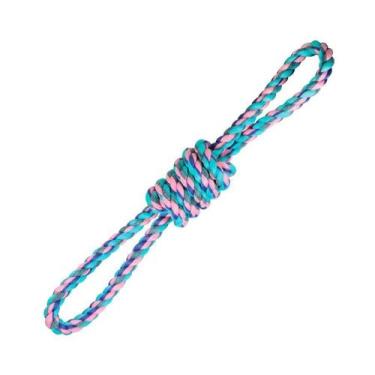 Imagem de Brinquedo Mordedor Corda 8 Twisted Pastel para Cães Jambo - Jambo Pet