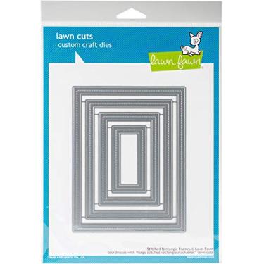 Imagem de Lawn Cuts Custom Craft Die-Stitched Rectangle Frames -LF1142
