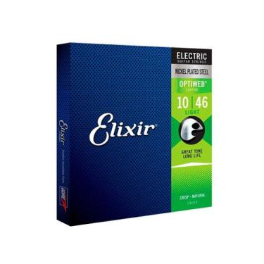 Imagem de Corda .010 Light Para Guitarra Optiweb Elixir