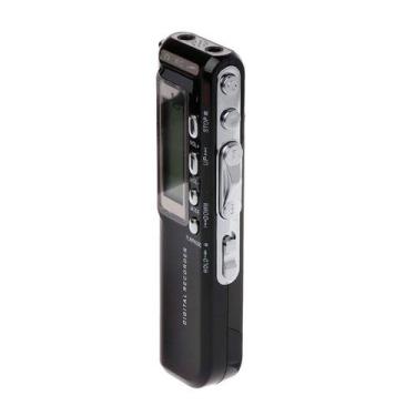 Imagem de Gravador de voz digital portátil gravação de áudio profissional ideal 