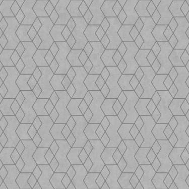 Imagem de Papel de Parede Essencial Geométrico Cinza e Prata ESS1035 - EDANTEX