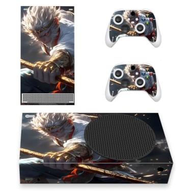 Imagem de PlayVital Capas de vinil personalizadas Sage Wukong para controle sem fio Xbox Core, adesivos de capa de decalque para controle de console Xbox Series S