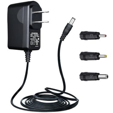 Imagem de ANLINK Adaptador de Fonte de Alimentação de 12V 1A/1000Ma 10 Pés de Comprimento, Adaptador de 12W Ca para Cabo Adaptador Dc com 3 Pontas para Luzes de Tira Led, Alto-Falante Bt, Roteador, Câmeras de C