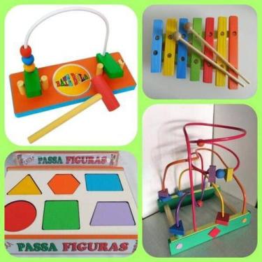 Imagem de Kit De Brinquedos Coordenação Motora Primeira Infância - BRINQUE E LEI