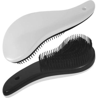 Imagem de Escova Mágica Desembaraçante para Cabelo Branca - ACBeauty