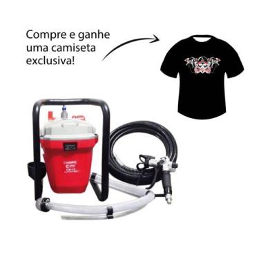 Imagem de Airless cw 10 + extensor de 60 cm + kit de aplicação + camiseta exclus